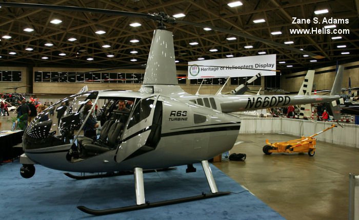 Helicopter Robinson R66 Police Serial 0101 Register N166PD N660PD used by State of California Robinson Helicopter. Built 2012. Aircraft history and location